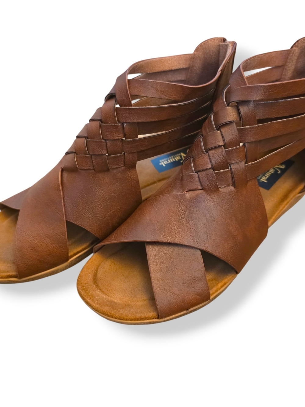 Natural Reflections peep-toe wedge Sandals, Womens 9